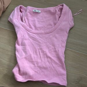 Zara Pink Women's Top